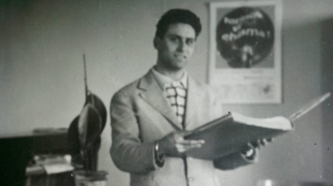 Ivan Guerreschi negli anni '60 in Municipio a Prevalle